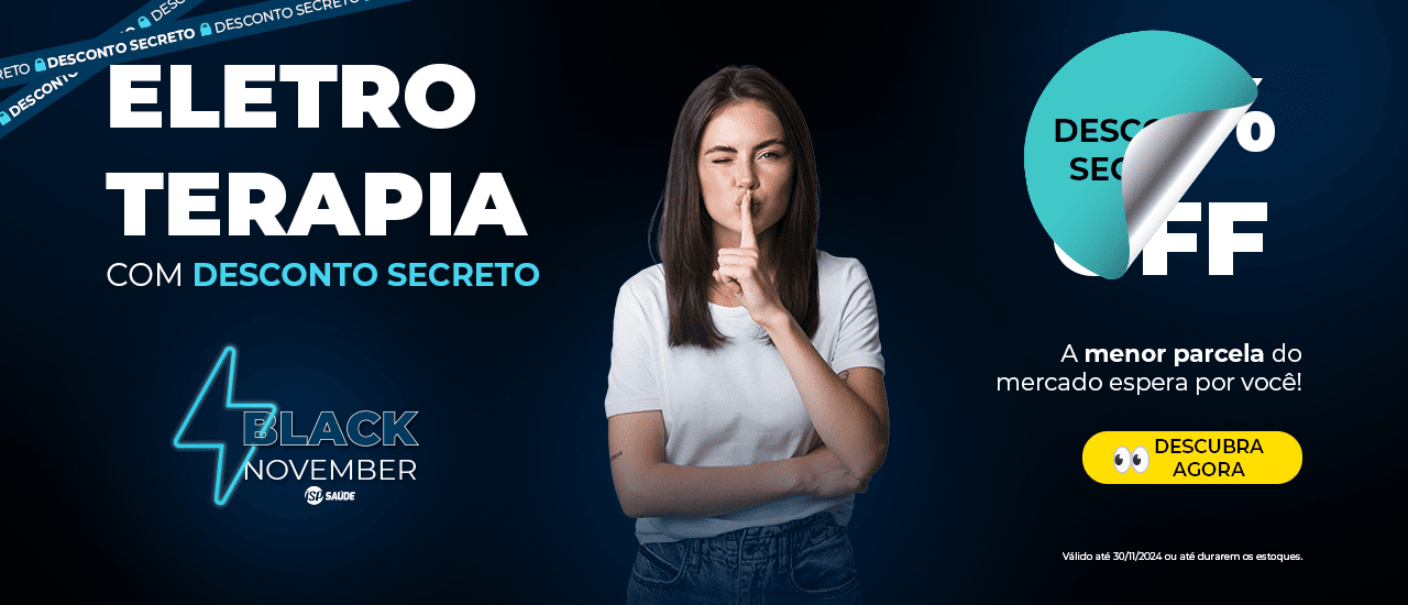 Eletroterapia com desconto secreto