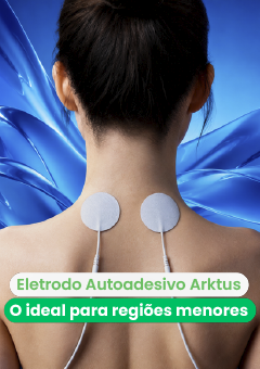 Eletrodo Autoadesivo 3cm – Redondo – 4 Unidades – Arktus