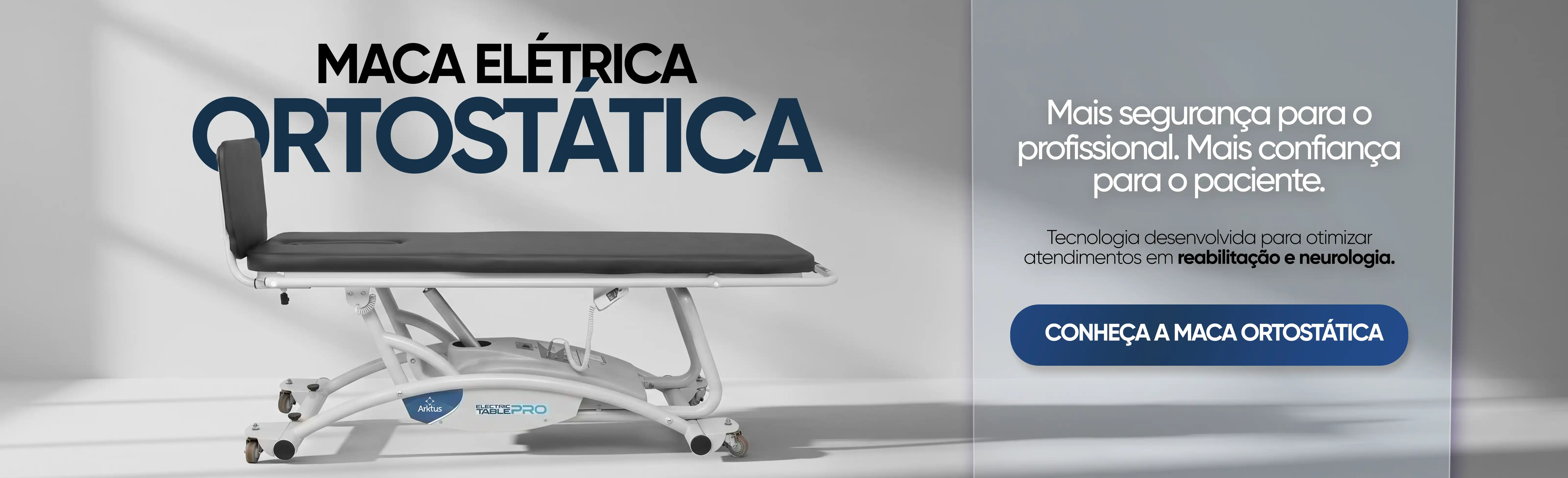 Maca Elétrica Ortostática - Preta - Arktus
