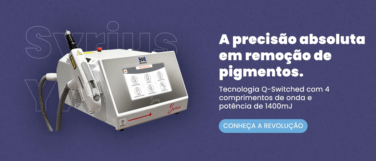 Syrius YAG Ibramed ─ Laser para Remoção de Pigmentos e Rejuvenescimento