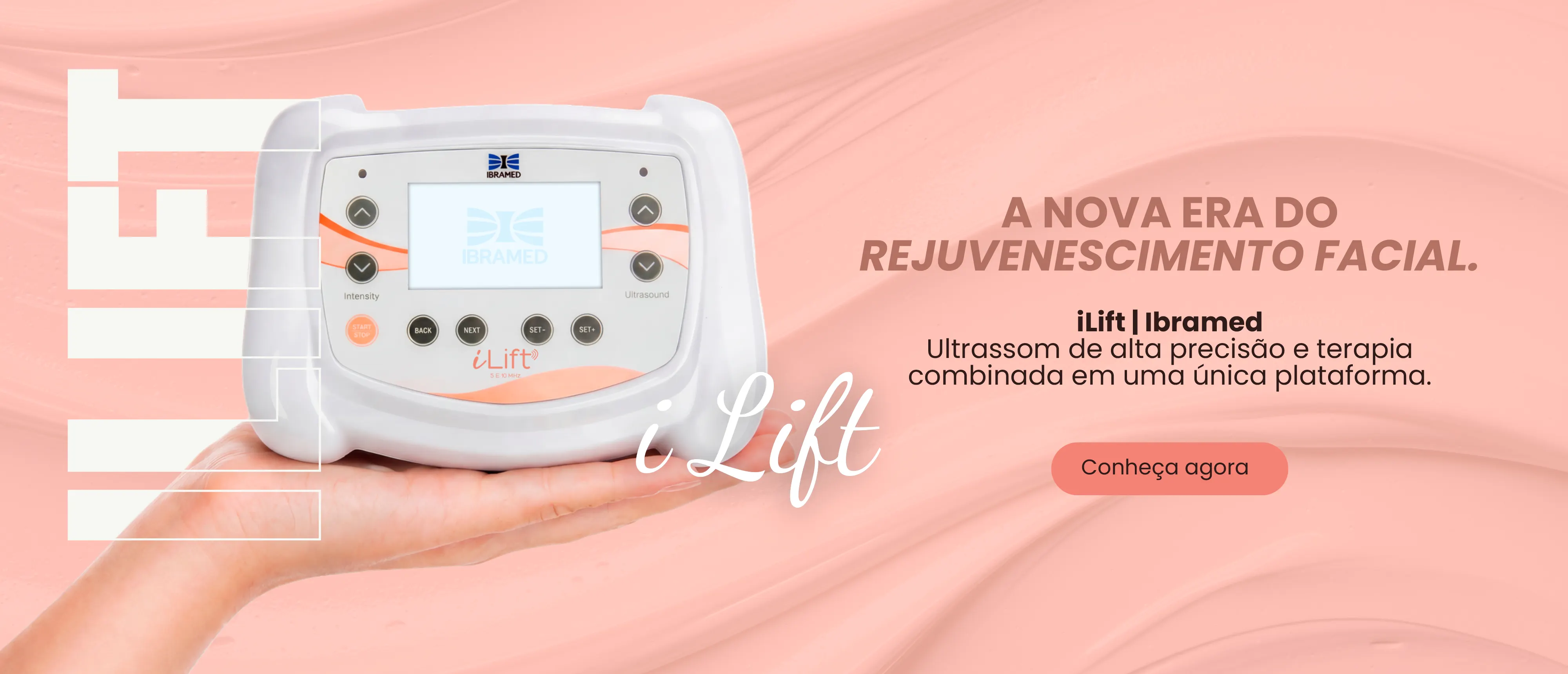 iLift Ibramed - Ultrassom Facial para Rejuvenescimento