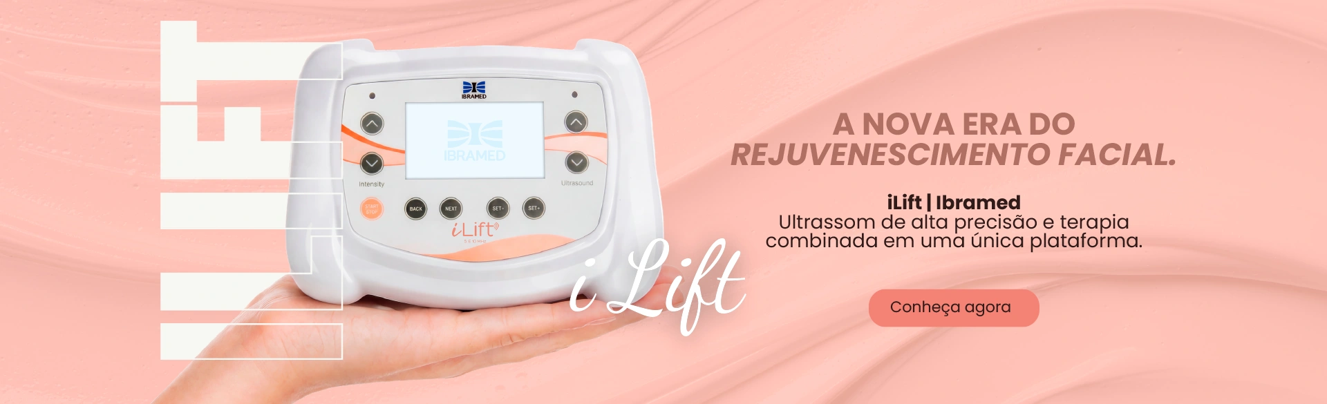 iLift Ibramed - Ultrassom Facial para Rejuvenescimento