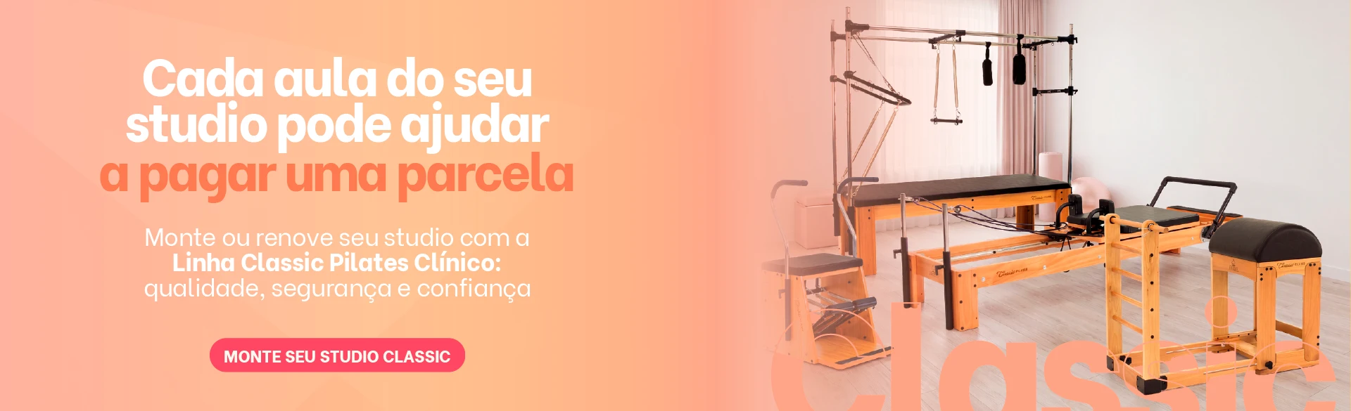Kit Studio Classic Pilates Completo Preto - Arktus