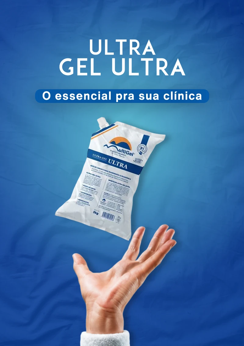 Ultra-Gel ULTRA - Gel Condutor - Sem Álcool - Bag 5kg - Multigel