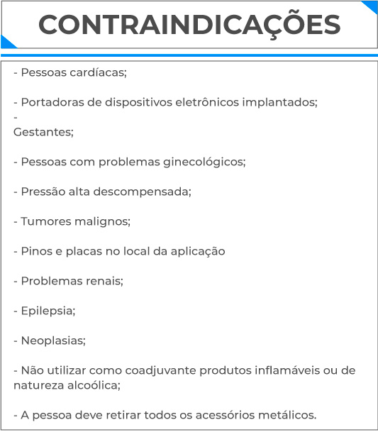 Contraindicações Contraindicações