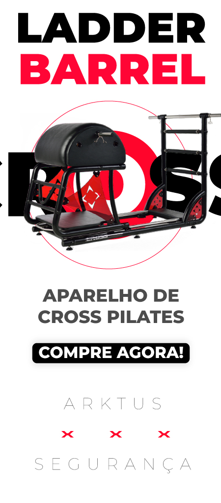 Aparelho de Cross Pilates Ladder Barrel - Arktus - Acrílico vendido  separadamente (não acompanha o equipamento)