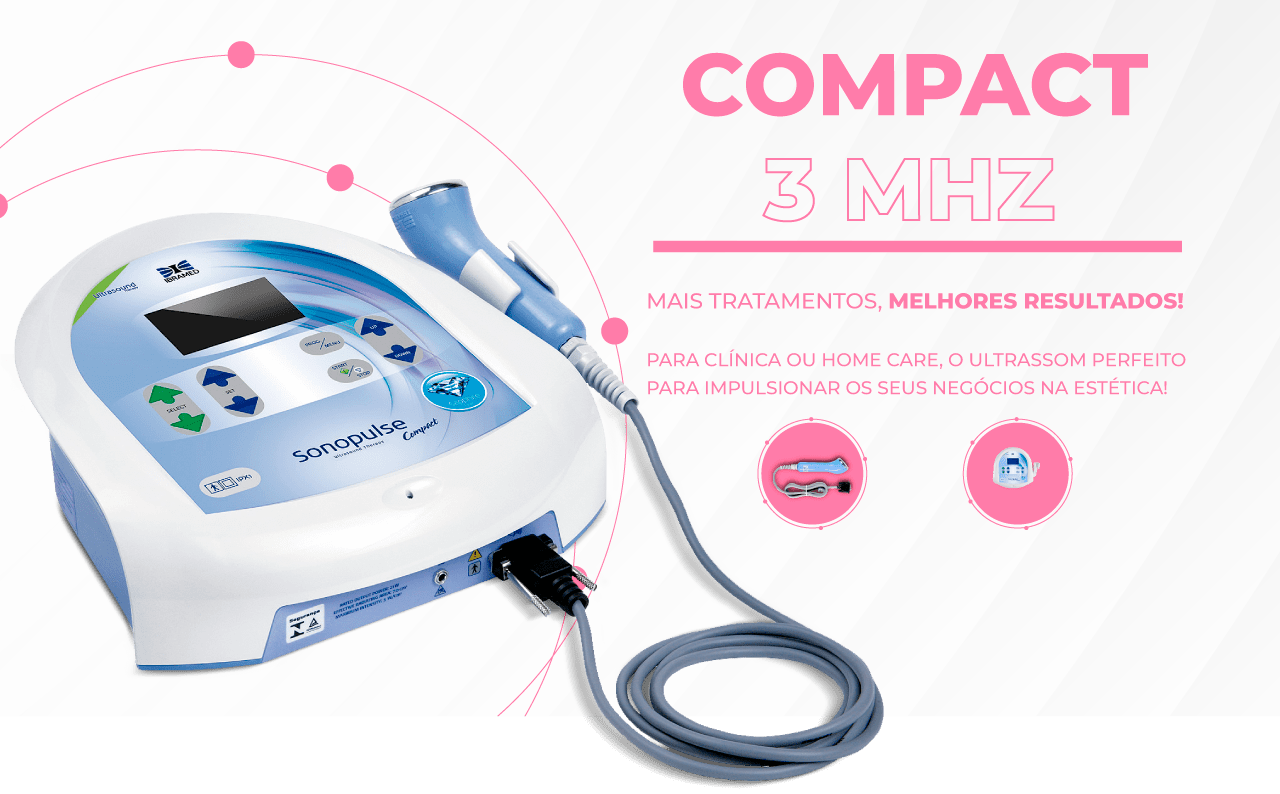 Sonopulse Compact Ibramed - Aparelho de Ultrassom Sonopulse Compact Ibramed - Aparelho de Ultrassom