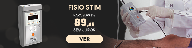 Fisio Stim HTM – Eletroestimulador Portátil de Correntes TENS e FES