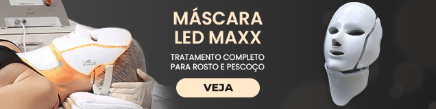 Máscara Led Maxx HTM ─ Ópera Facial + Pescoço ─ 30.000mW