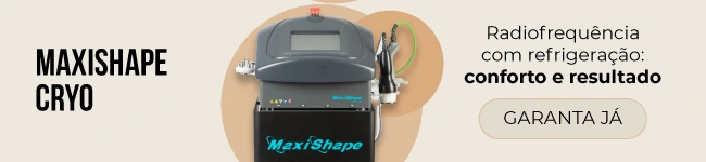 MaxiShape Cryo Station Bioset - Aparelho de Radiofrequência, RF com Refrigeração, Ultracavitação e PSW e LED