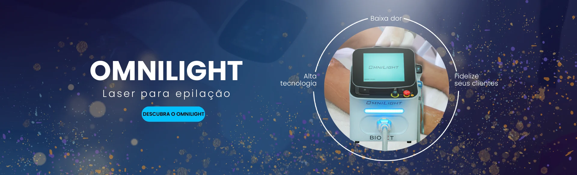 Omnilight Bioset – Laser para Epilação