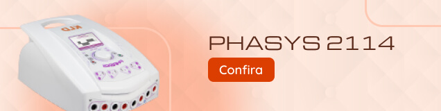 Phasys KLD - Aparelho de Multicorrentes - 8 Canais - Fisioterapia