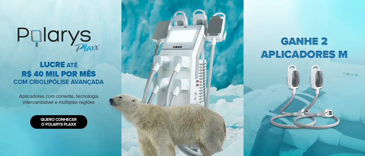 Polarys Plaxx Ibramed - Aparelho de Criolipólise de Placas e Eletroestimulação