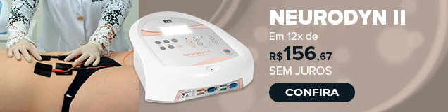 Neurodyn II Ibramed – Aparelho de TENS, FES e Russa – 04 Canais