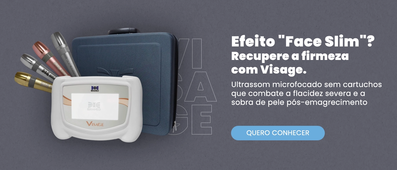 Visage Ibramed ─ Ultrassom Microfocado Portátil