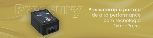 Pressury Ibramed ─ Equipamento de Pressoterapia Portátil - Acompanha 2 Botas