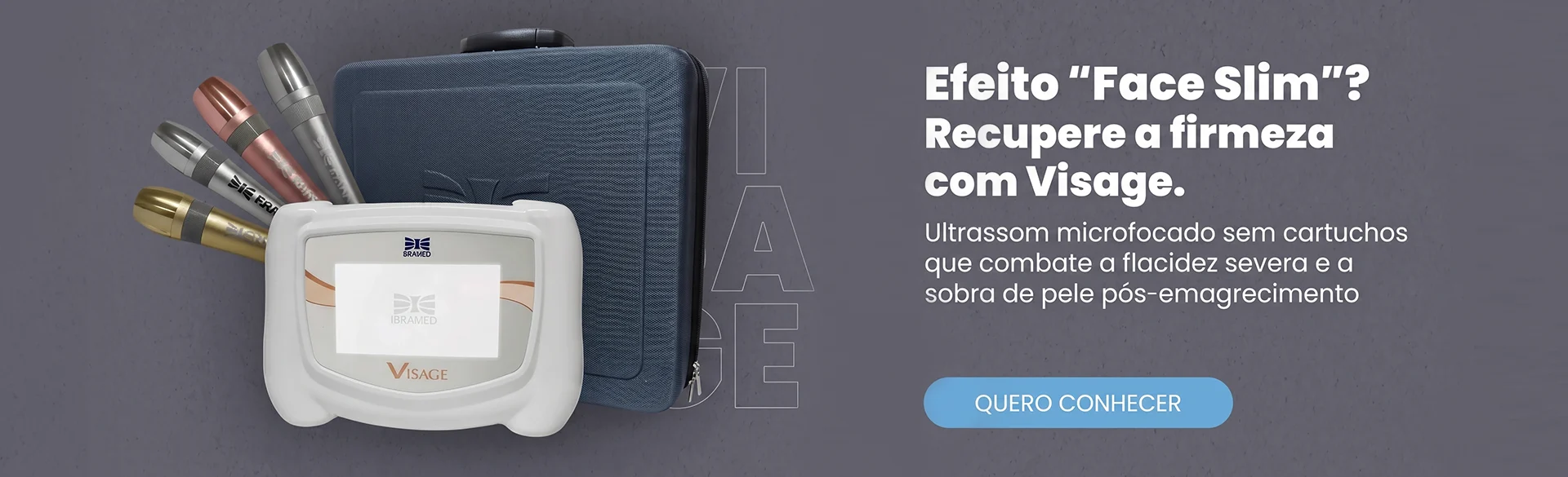 Visage Ibramed ─ Ultrassom Microfocado Portátil