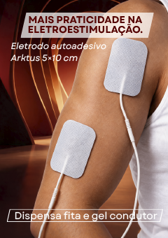Eletrodo Autoadesivo 5x10cm – 4 Unidades – Arktus