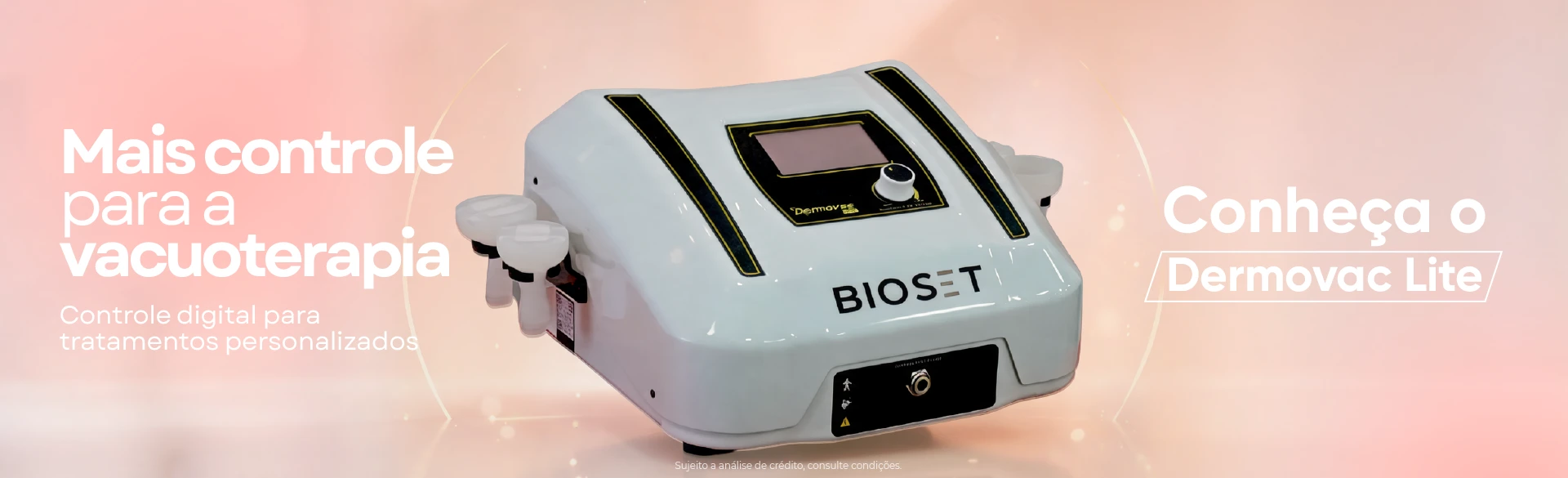 Dermovac Lite Bioset – Aparelho de Vacuoterapia