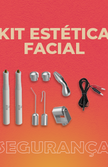 Kit Estética Facial - para Stim Care - com 6 Ponteiras - HTM