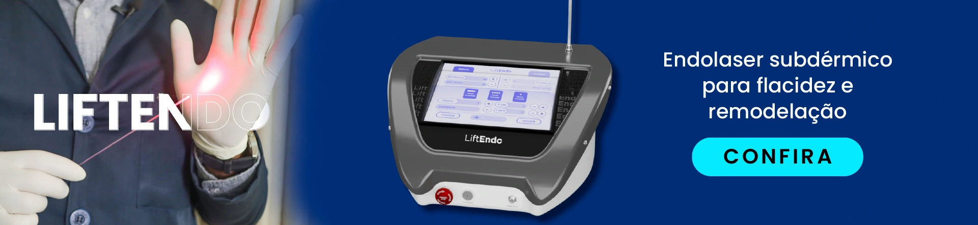 LiftEndo - Endolaser Subdérmico de 980nm e 1470nm - Medical San