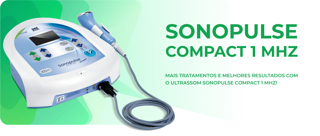 Sonopulse Compact Ibramed - Aparelho de Ultrassom 1Mhz Sonopulse Compact Ibramed - Aparelho de Ultrassom 1Mhz