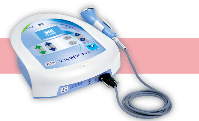 Sonopulse III Ibramed - Aparelho de Ultrassom de 1 e 3 MHz Sonopulse III Ibramed - Aparelho de Ultrassom de 1 e 3 MHz
